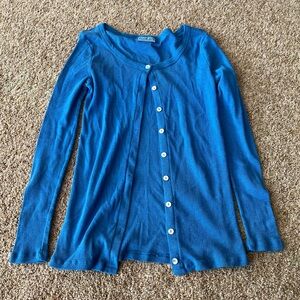 Michael Stars Vibrant Blue Cardigan
